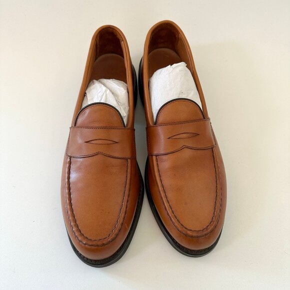Allen Edmonds Brown Leather Loafers - Picture 2 of 9